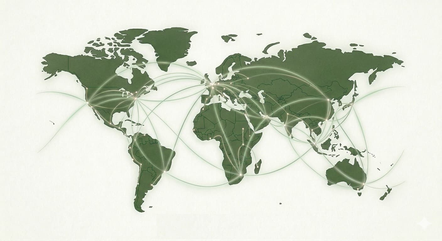 Global collaboration: contributors anywhere in the world